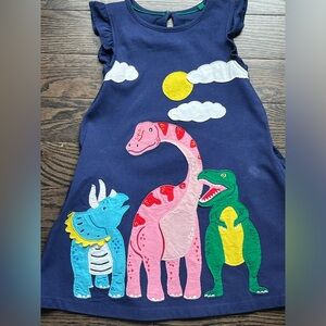 Mini Biden girls dinosaur dress Size 5/6